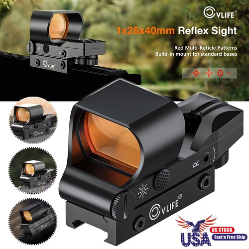 1x28x40mm reflex red dot - reflex,